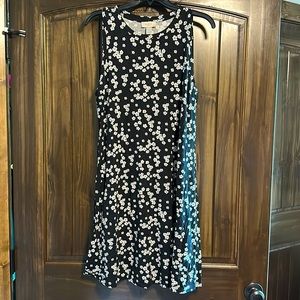 LOFT Floral Midi Dress - M